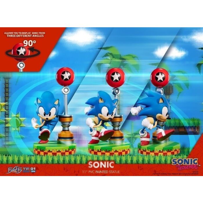 Sonic the Hedgehog - Sonic PVC statue - First 4 Figures