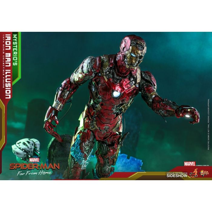 Mysterio's Iron Man Illusion 1:6 scale Figure - Spider-Man Far From Home - Hot Toys