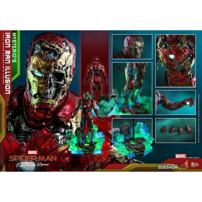 Mysterio's Iron Man Illusion 1:6 scale Figure - Spider-Man Far From Home - Hot Toys