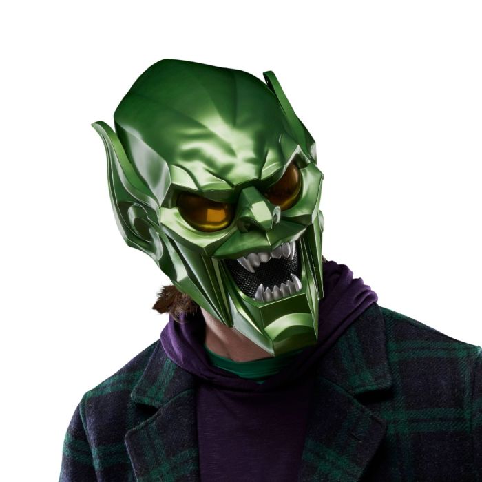 Spider-Man: No Way Home Marvel Legends Roleplay Replica Green Goblin Premium Helmet