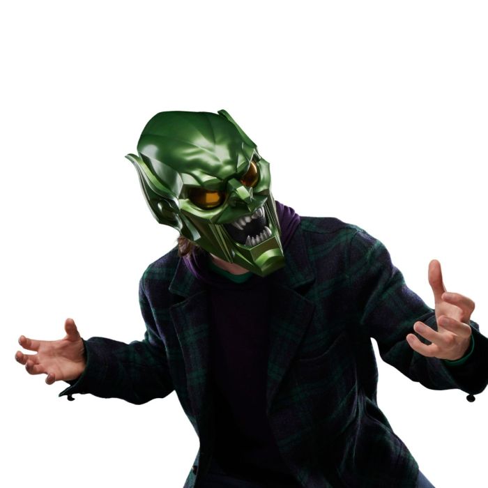 Spider-Man: No Way Home Marvel Legends Roleplay Replica Green Goblin Premium Helmet