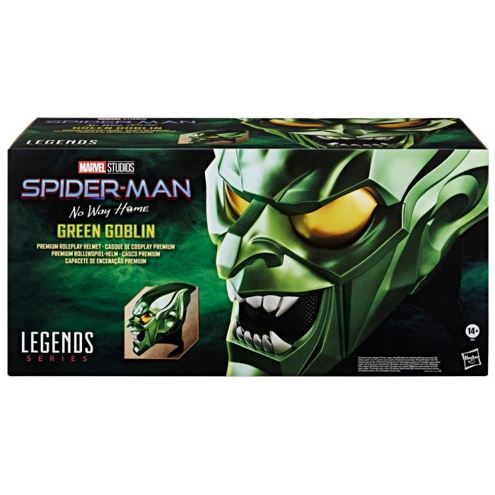 Spider-Man: No Way Home Marvel Legends Roleplay Replica Green Goblin Premium Helmet