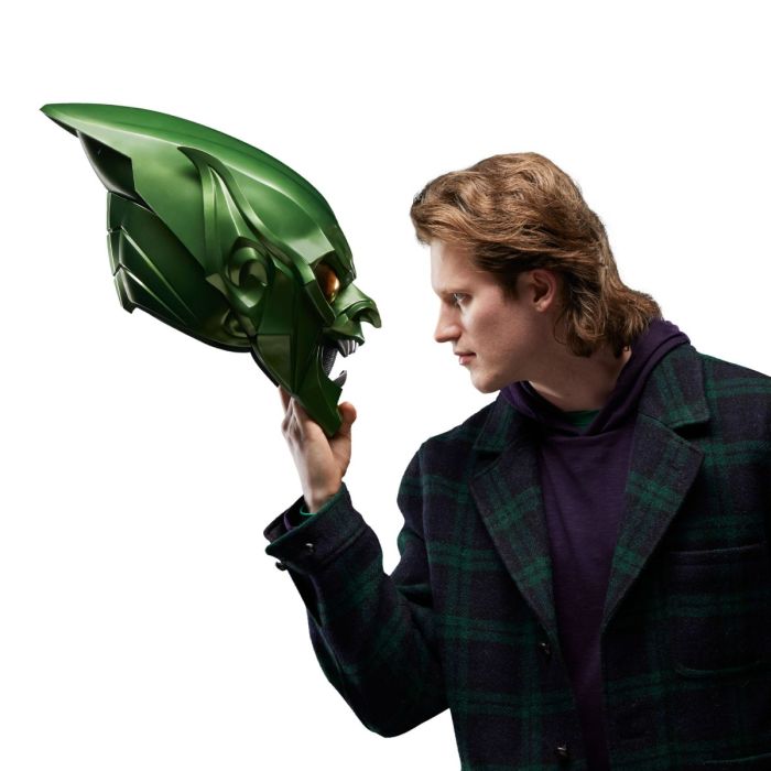 Spider-Man: No Way Home Marvel Legends Roleplay Replica Green Goblin Premium Helmet