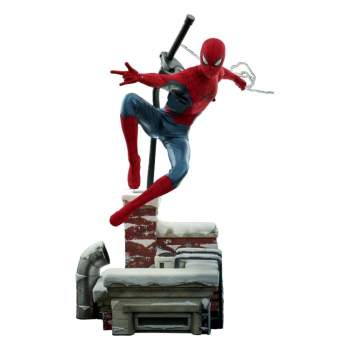 Spider-Man (New Red and Blue Suit) 1:6 Scale Deluxe  Figure - Hot Toys - Spider-Man No Way Home