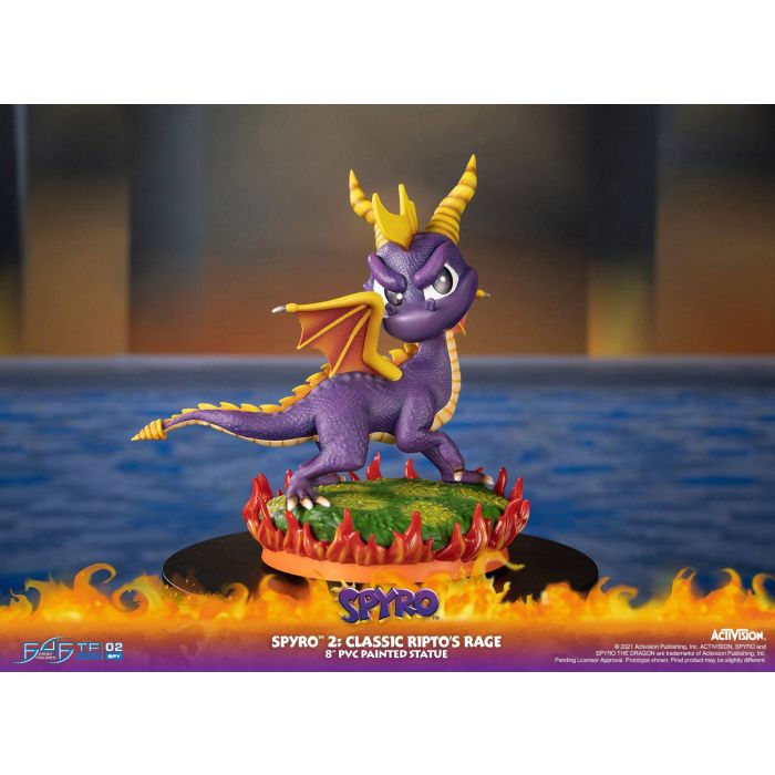 Spyro 2: Classic Ripto's Rage PVC Statue - First 4 Figures