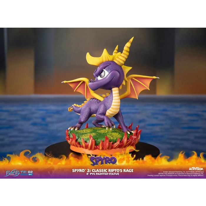 Spyro 2: Classic Ripto's Rage PVC Statue - First 4 Figures