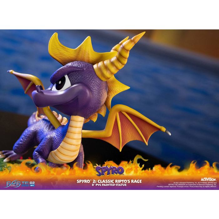 Spyro 2: Classic Ripto's Rage PVC Statue - First 4 Figures