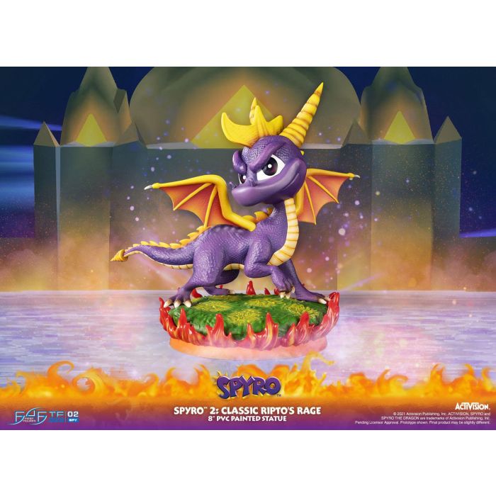 Spyro 2: Classic Ripto's Rage PVC Statue - First 4 Figures