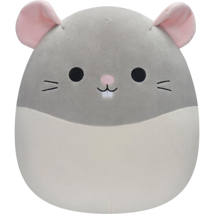 Rusty the Grey and White Rat - Squishmallows - Knuffel 30 cm
