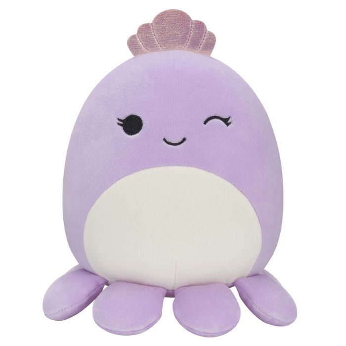 Violet the purple Octopus with Crown - Squishmallows - Knuffel 20 cm