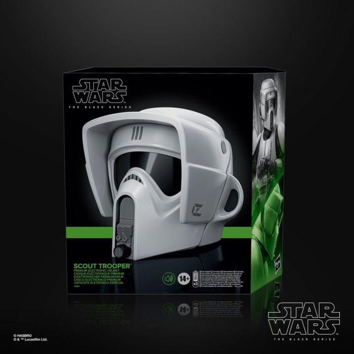 Star Wars: Return of the Jedi - Biker Scout Black Series Helmet