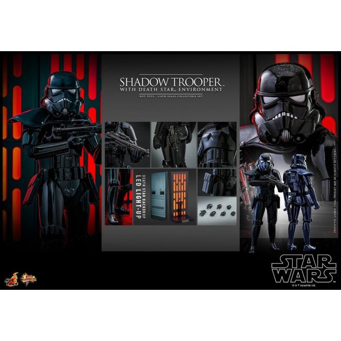 Shadow Trooper with Death Star Environment 1:6 Scale Figure - Hot Toys - Star Wars