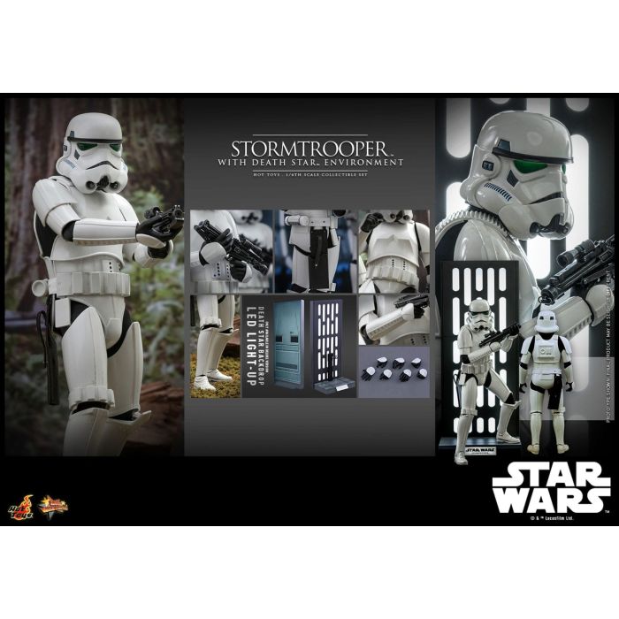 Stormtrooper with Death Star Environment 1:6 Scale Figure - Hot Toys - Star Wars