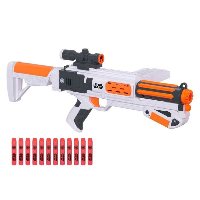 Star Wars: The Force Awakens -  NERF First Order Stormtrooper Deluxe Blaster