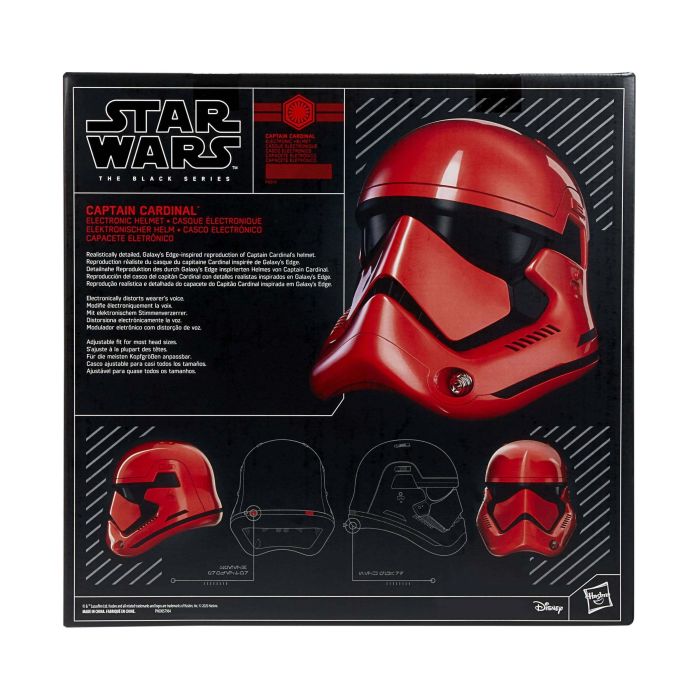 Star Wars Galaxy's Edge: Captain Cardinal Helmet Black Series