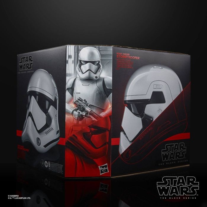 Star Wars: The Last Jedi - First Order Stormtrooper Black Series Helmet