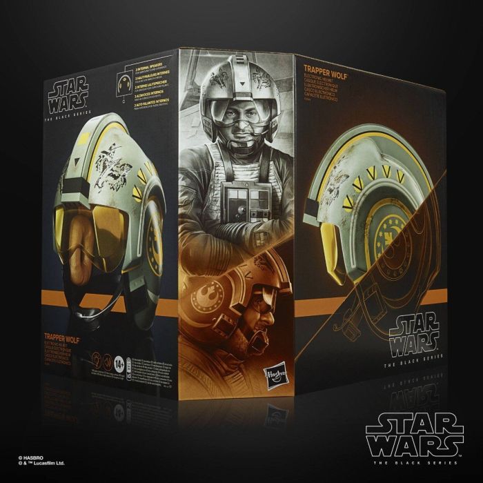 Star Wars: The Mandalorian - Trapper Wolf Black Series Helmet