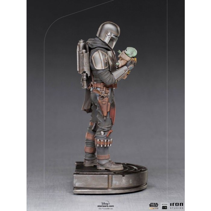 Star Wars - The Mandalorian - The Mandalorian and Grogu 1/10 scale statue
