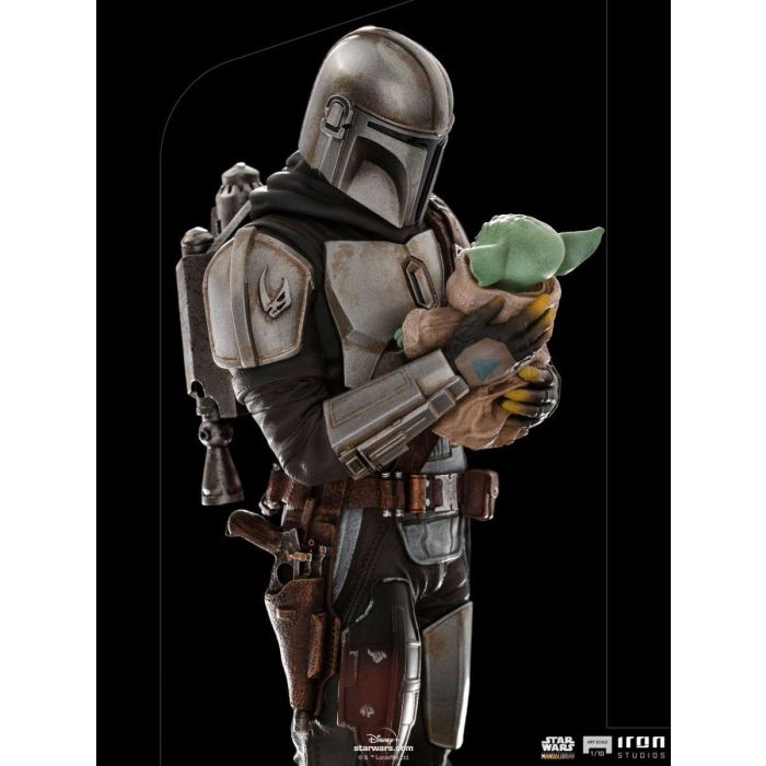 Star Wars - The Mandalorian - The Mandalorian and Grogu 1/10 scale statue