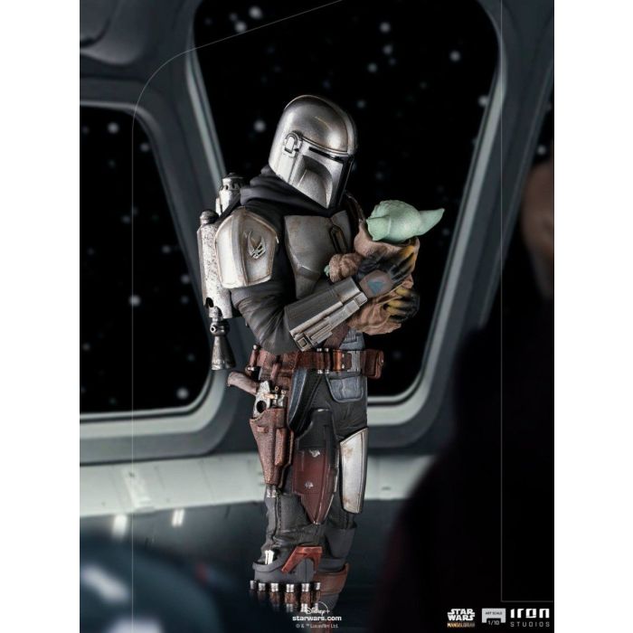 Star Wars - The Mandalorian - The Mandalorian and Grogu 1/10 scale statue