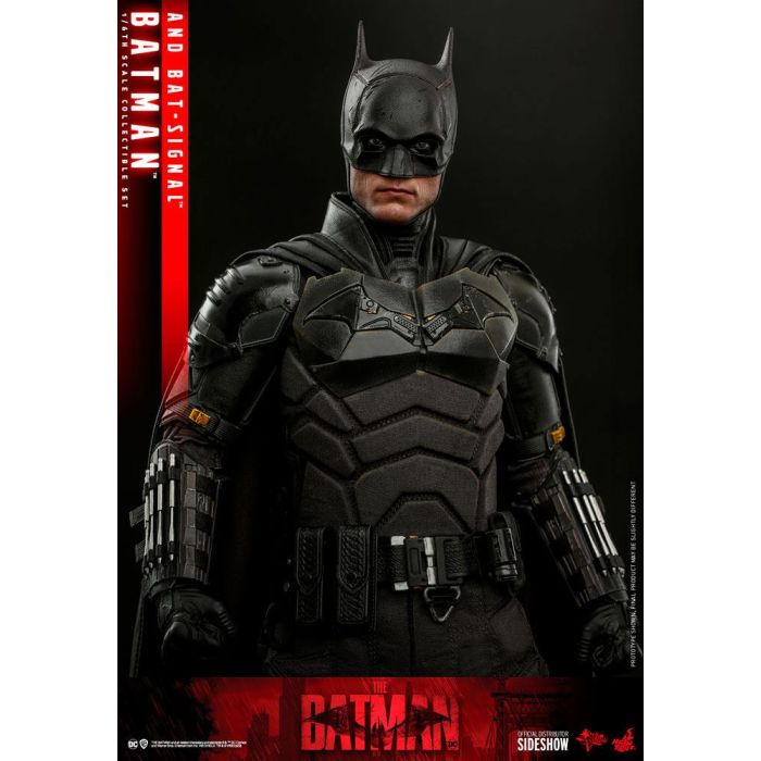 Batman and Bat-Signal 1:6 Scale Figure - Hot Toys - The Batman
