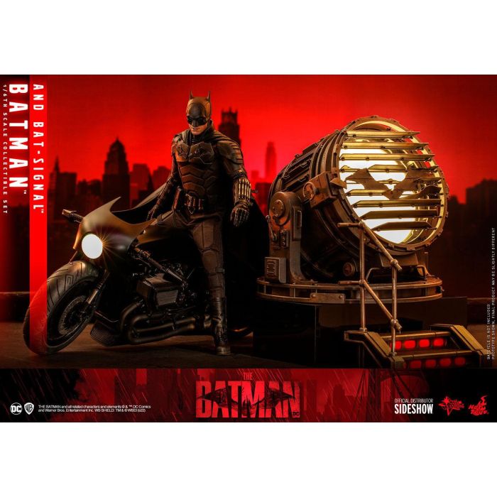 Batman and Bat-Signal 1:6 Scale Figure - Hot Toys - The Batman