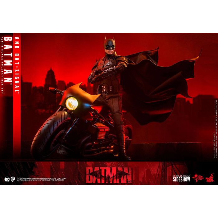 Batman and Bat-Signal 1:6 Scale Figure - Hot Toys - The Batman