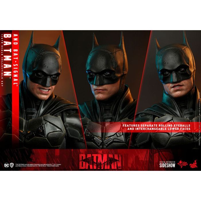 Batman and Bat-Signal 1:6 Scale Figure - Hot Toys - The Batman