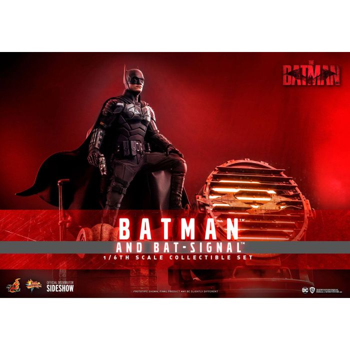 Batman and Bat-Signal 1:6 Scale Figure - Hot Toys - The Batman