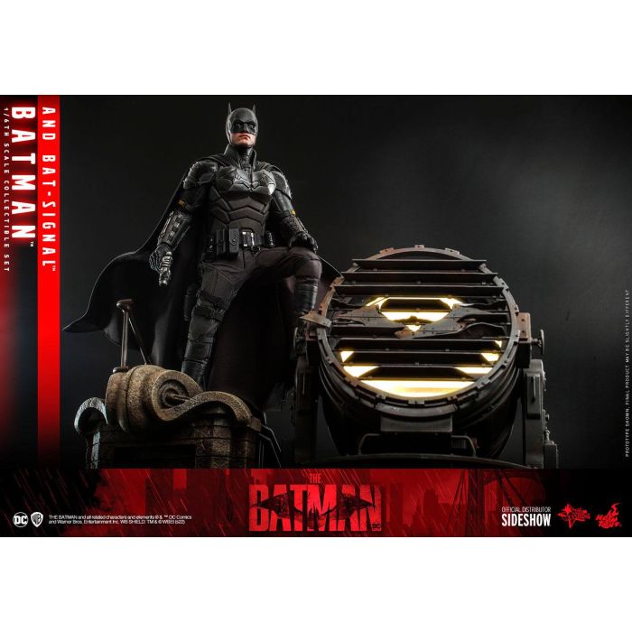 Batman and Bat-Signal 1:6 Scale Figure - Hot Toys - The Batman