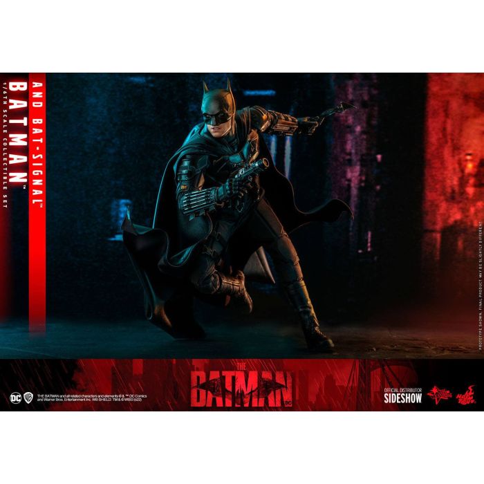 Batman and Bat-Signal 1:6 Scale Figure - Hot Toys - The Batman