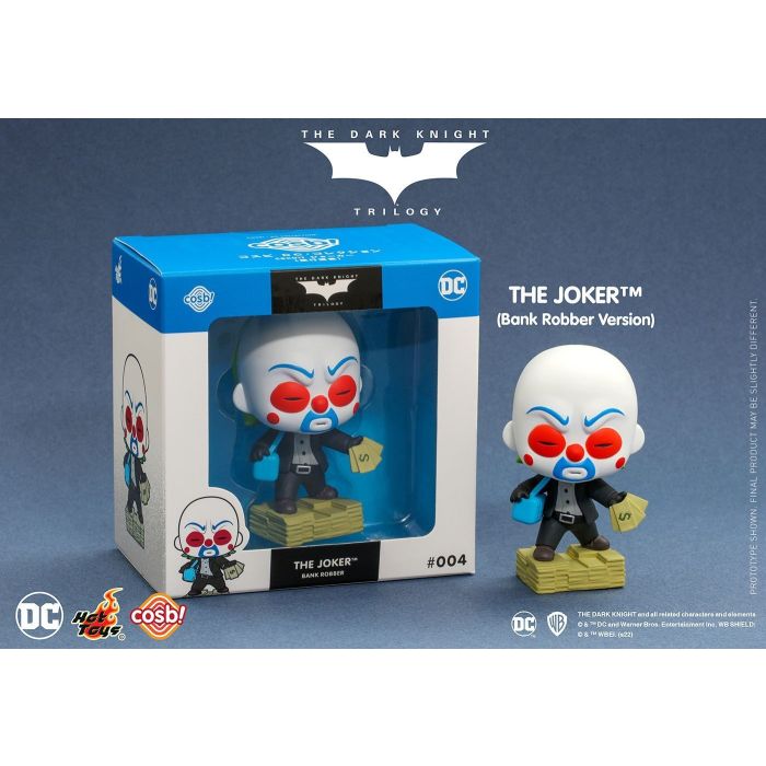 The Joker (Bank Robber) Cosbi Mini Figure - Hot Toys - The Dark Knight Trilogy