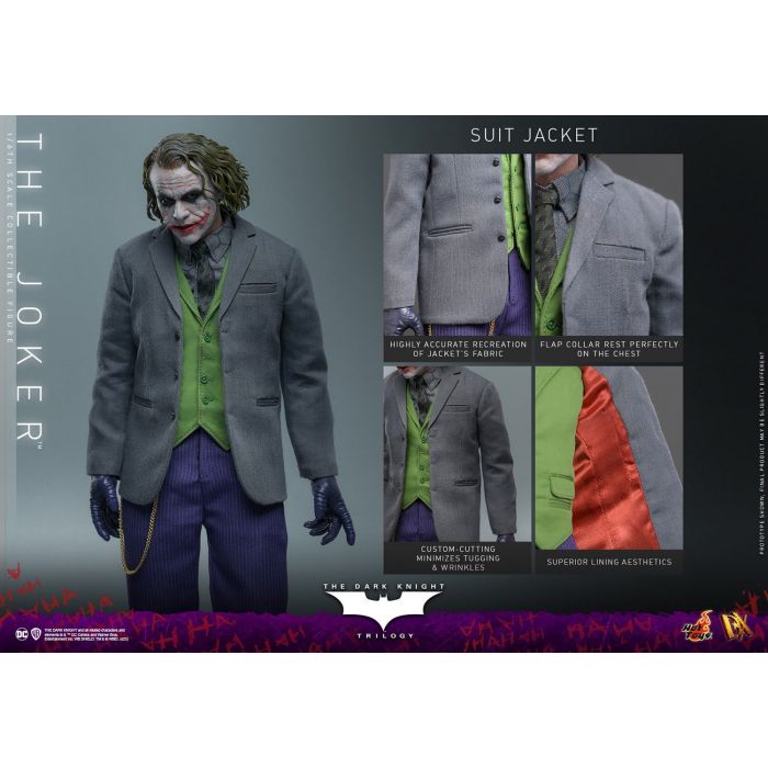 The Joker 1:6 Scale Figure - Hot Toys - The Dark Knight