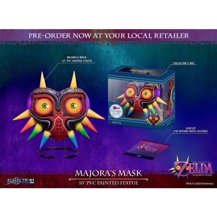 Majora's Mask PVC Statue - The Legend of Zelda - First 4 Figures