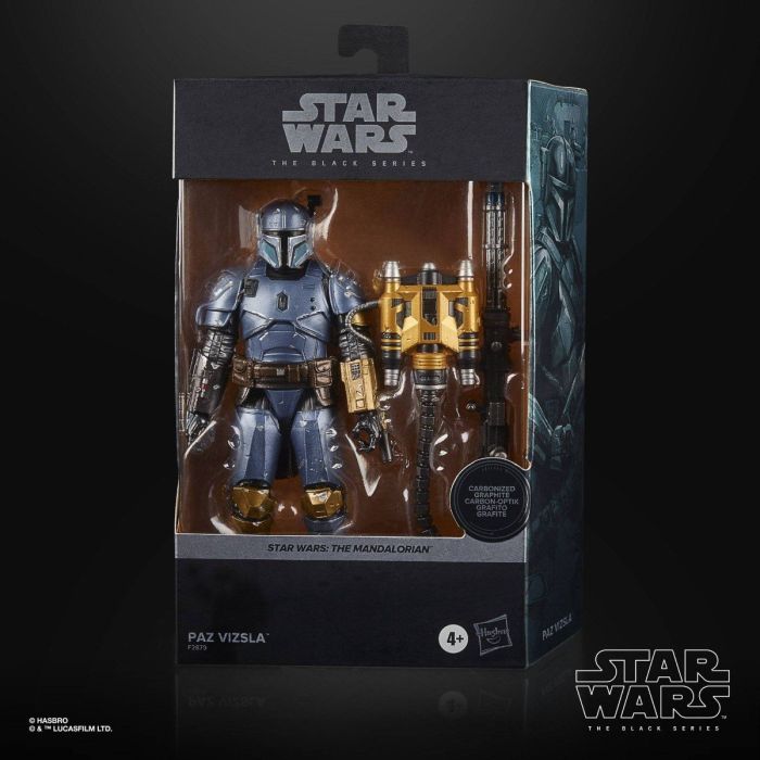 Star Wars: The Mandalorian - Paz Vizsla Carbonized Action Figure