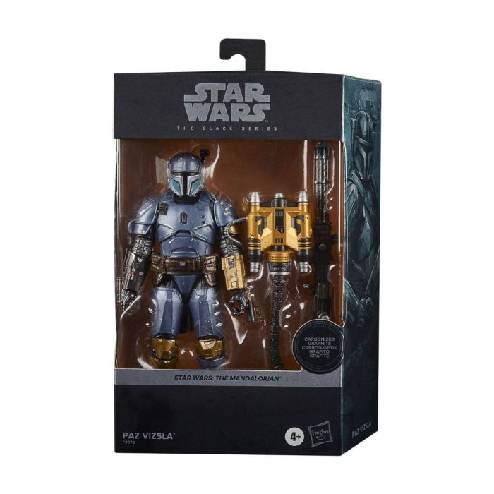 Star Wars: The Mandalorian - Paz Vizsla Carbonized Action Figure