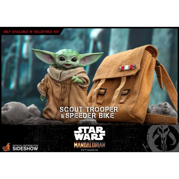 Scout Trooper and Speeder Bike 1:6 scale Figure - The Mandalorian - Hot Toys