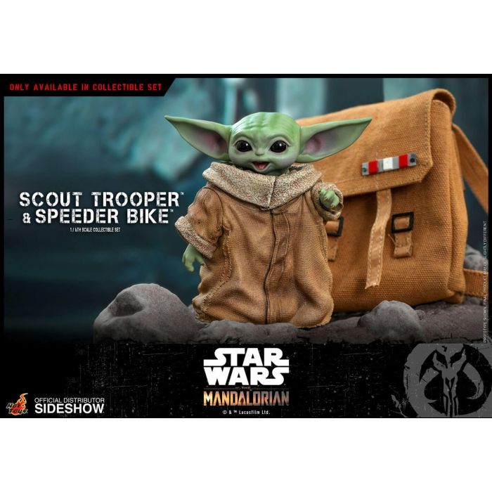 Scout Trooper and Speeder Bike 1:6 scale Figure - The Mandalorian - Hot Toys