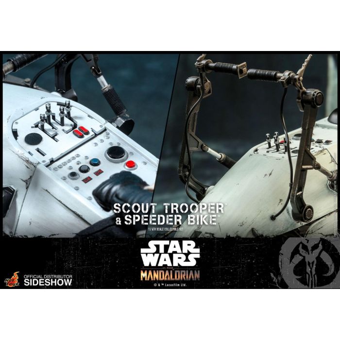 Scout Trooper and Speeder Bike 1:6 scale Figure - The Mandalorian - Hot Toys