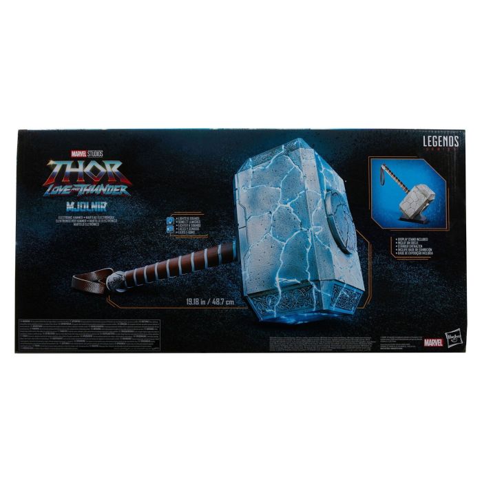 Mighty Thor Mjolnir Hammer Legend Series Replica - Hasbro - Thor: Love and Thunder