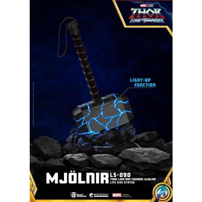 Mjolnir Replica - Beast Kingdom - Thor Love and Thunder