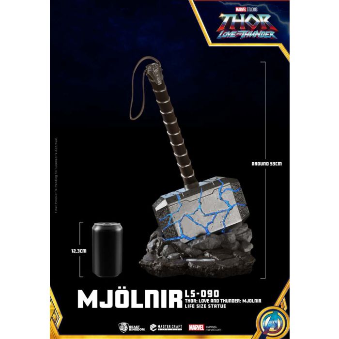 Mjolnir Replica - Beast Kingdom - Thor Love and Thunder