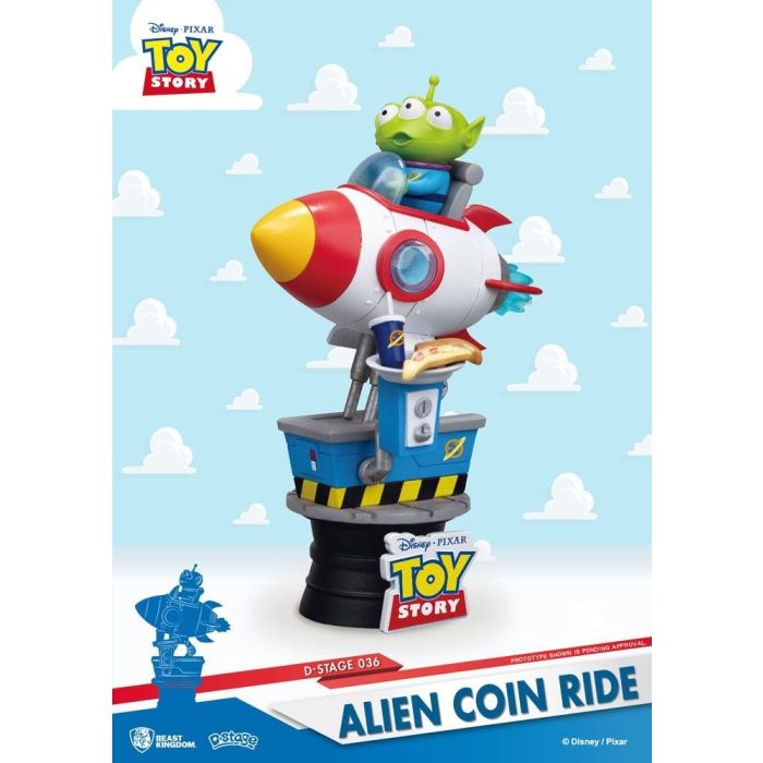 Disney Select: Toy Story - Alien Coin Ride Diorama