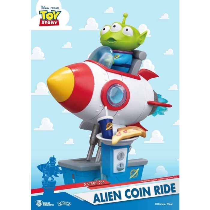 Disney Select: Toy Story - Alien Coin Ride Diorama
