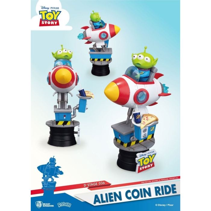 Disney Select: Toy Story - Alien Coin Ride Diorama