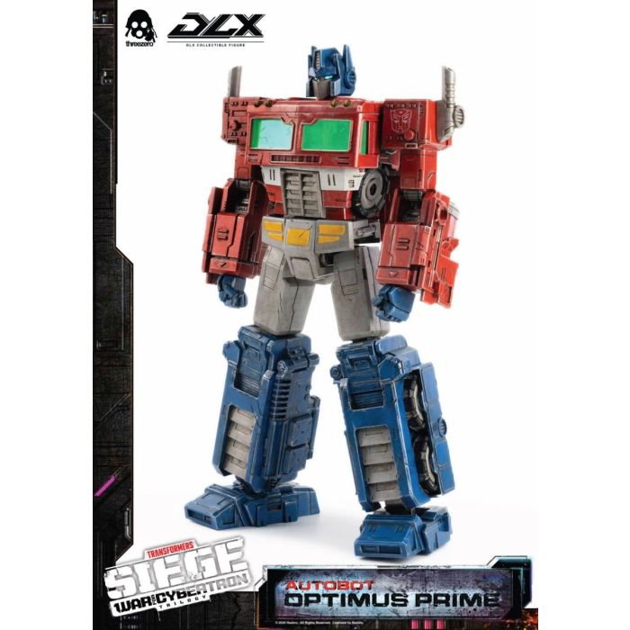 Optimus Prime DLX Action Figure - ThreeZero - Transformers War For Cybertron Trilogy
