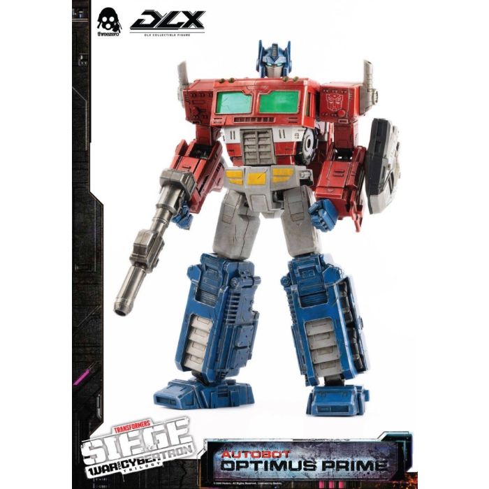 Optimus Prime DLX Action Figure - ThreeZero - Transformers War For Cybertron Trilogy