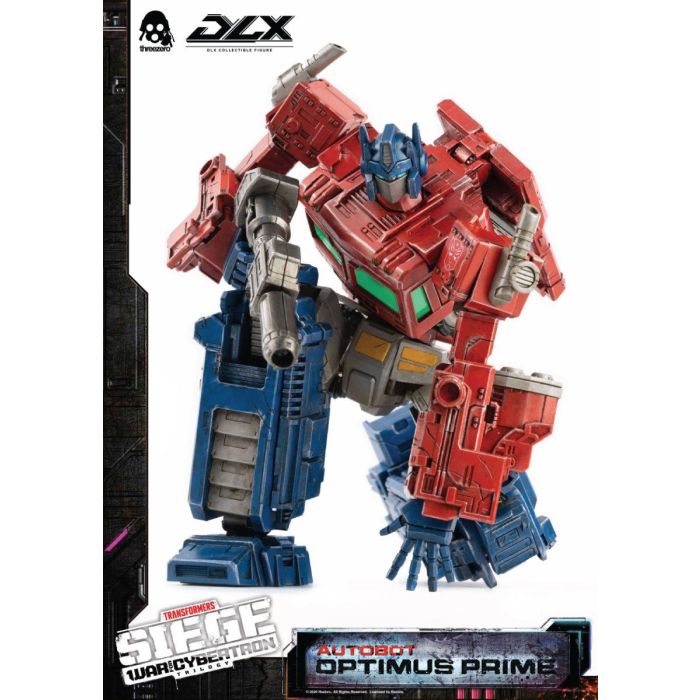 Optimus Prime DLX Action Figure - ThreeZero - Transformers War For Cybertron Trilogy