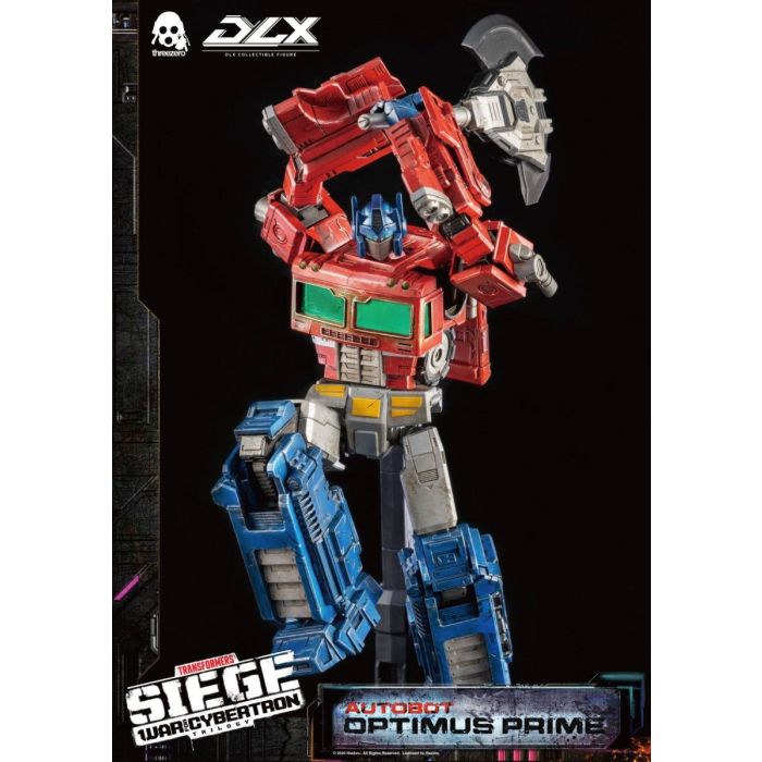 Optimus Prime DLX Action Figure - ThreeZero - Transformers War For Cybertron Trilogy