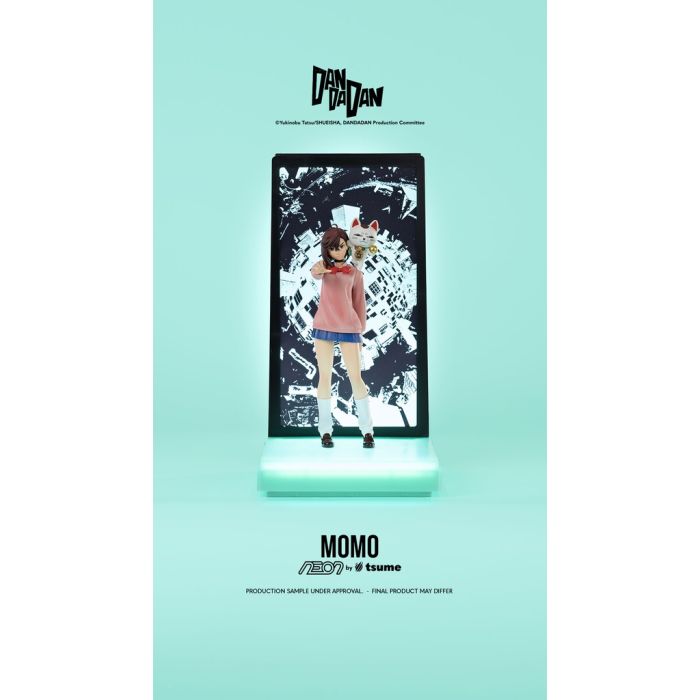 Momo - Dandadan - Neon by Tsume - Lighted Display Figure Set
